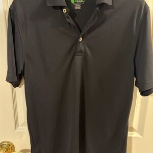 IZOD Men's Black Polo Shirt